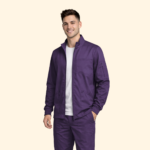 M&M Scrubs Men’s Stretch Zip Utility Scrub Jacket - Image 2