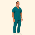 M&M Scrubs Men’s V-Neck Medical Scrub Set - Image 2