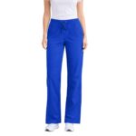 M&M SCRUBS Women’s Modern Fit Scrub Pants – High Rise Stretch Drawstring Medical Uniform Bottoms - Image 9