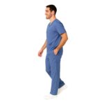 M&M Scrubs Men’s Medical Scrub Set – Top & Pants - Image 4