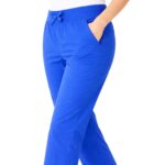 M&M SCRUBS Women’s Cargo Scrub Pants – Junior Fit Stretch Drawstring Nursing Medical Uniform Bottoms - Image 2