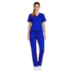 M&M Scrubs Women’s V-Neck Scrub Set – Soft Poly-Cotton - Image 3