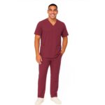 M&M Scrubs Men’s V-Neck Medical Scrub Set - Image 4