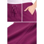 M&M SCRUBS Women’s Modern Fit Scrub Pants – High Rise Stretch Drawstring Medical Uniform Bottoms - Image 5
