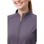 M&M SCRUBS Women’s Full Zip Scrub Jacket – 4-Way Stretch Warm-Up Jacket with Stand Collar, Moisture-Wicking - Image 10