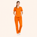 M&M Scrubs Women’s V-Neck Scrub Set – Soft Poly-Cotton