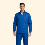 M&M Scrubs Men’s Stretch Zip Utility Scrub Jacket